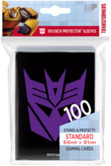 Ultra Pro Standard Size Transformers Sleeves - 2019 Decepticon - 100ct
